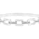 CZ Accented Bangle Bracelet In Sterling Silver