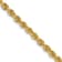 14k Yellow Gold 3.3mm Solid Rope 20 Inch Chain
