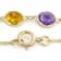 Multi-Gem 14k Yellow Gold 18" Necklace 18.53ctw