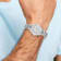 Charles Hubert Ladies Stainless Steel Silver Dial Watch