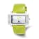 Ladies Charles Hubert Stainless Green Leather 40x23mm Watch