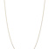 14k Yellow Gold 0.8mm Solid Diamond-Cut Round Open Link Cable 26 Inch Chain