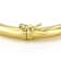 Polished Bangle Bracelet 18k Gold Over Sterling Silver