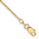 14k Yellow Gold Diamond-Cut Beaded Chain Bracelet