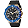 Invicta Aviator 50mm Black Dial Silicone Band Quartz Watch