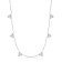 Moissanite Sterling Silver Necklace