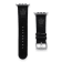 Gametime NHL Toronto Maple Leafs Black Leather Apple Watch Band (42/44mm
S/M). Watch not included.