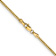 14k Yellow Gold 1.4mm Solid Franco 30 Inch Chain