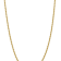 14k Yellow Gold 3.65mm Solid Rope 18 Inch Chain