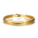 Sleek Snake Chain Bracelet In 14K Gold Over Brass