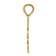 14K Yellow Gold I LOVE MY WIFE Pendant