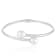 8.5-9mm White Cultured Freshwater Pearl Silver  Bracelet