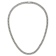 Titanium 7.5mm Solid Polished Curb 22 Inch Chain
