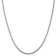 14K White Gold 2mm Franco Chain Necklace
