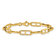 14K Yellow Gold 6.6mm Anchor Link 8 inch Bracelet