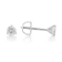 Certified White Lab-Grown Diamond H-I SI 14k White Gold Martini Stud
Earrings 0.50ctw