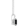 8mm Round Black Onyx With Diamond Accents Rhodium Over Sterling Silver
Pendant with Chain