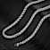 Invicta Men's Spiga Wheat Chain Necklace 6mm In Stainless Steel 24 Inch