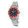 Charles Hubert Stainless Steel Black Dial Watch