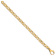 10k Yellow Gold 8mm Hand-polished Fancy Curb Link Bracelet