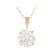 Lab-Grown Diamond Solitaire Pendant In 14K Gold 2.00ct