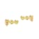 Green Cubic Zirconia 18k Yellow Gold Over Silver November Birthstone
Earrings 7.76ctw