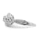 Rhodium Over 14K White Gold Eternal Promise Lab Grown Diamond Halo
Complete Ring 1.008ctw
