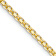 14k Yellow Gold 1.8mm Bismark Flat 20 Inch Chain