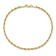 10k Yellow Gold 2.25mm Diamond-Cut Rope Link Bracelet