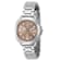 Invicta Wildflower 32mm Light Pink Dial Stainless Steel Bracelet Quartz Watch