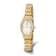Charles Hubert Ladies IP Plated Stainless Steel Crystal Bezel 21x32mm Watch