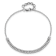 14K White Gold Lab Grown Diamond VS/SI GH, with 1 Inch Extension Bracelet