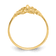 14K Yellow Gold Polished Bow Ring