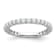 Sterling Silver Stackable Expressions Lab Created Opal Ring 0.76ctw