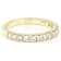Lab-Grown Diamond Band Ring In 14K Yellow Gold 0.50ctw