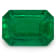 Panjshir Valley Emerald 7.0x4.9mm Emerald Cut 0.77ct