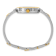 LogoArt Ohio State University Elegant Ladies Two-tone Watch