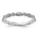 Sterling Silver Stackable Expressions Diamond Ring 0.112ctw