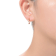 Polished Hoop Earrings In 14K Gold Over Sterling Silver