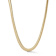 Rachel Zoe 6mm Snake Chain Necklace in 14K Gold Over Brass