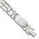 Stainless Steel Brushed and Polished Cross Bracelet
