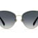 Kate Spade Gold Tone Frame / Dark Gray Gradient Lenses Sunglasses