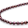 Mahogany Cultured Freshwater Pearl Rhodium Over Sterling Silver 17.5
Inch Strand