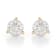 Certified White Lab-Grown Diamond H-I SI 14k Yellow Gold Martini Stud
Earrings 1.00ctw