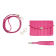 Mimi Pink Crossbody Bag with Wristlet