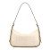 MCM Small Aren E/W Flap Hobo with Embossed Monogram Leather in Oatmeal Handbag