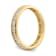 14K Yellow Gold Lab Grown Diamond Polished 1 ct. Channel Set Eternity Band