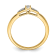 14K Yellow Gold First Promise Diamond Promise/Engagement Ring 0.12ctw