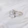 White Cubic Zirconia Platinum Over Sterling Silver Ring 10.92ctw
