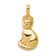 14k Yellow Gold Cat Pendant